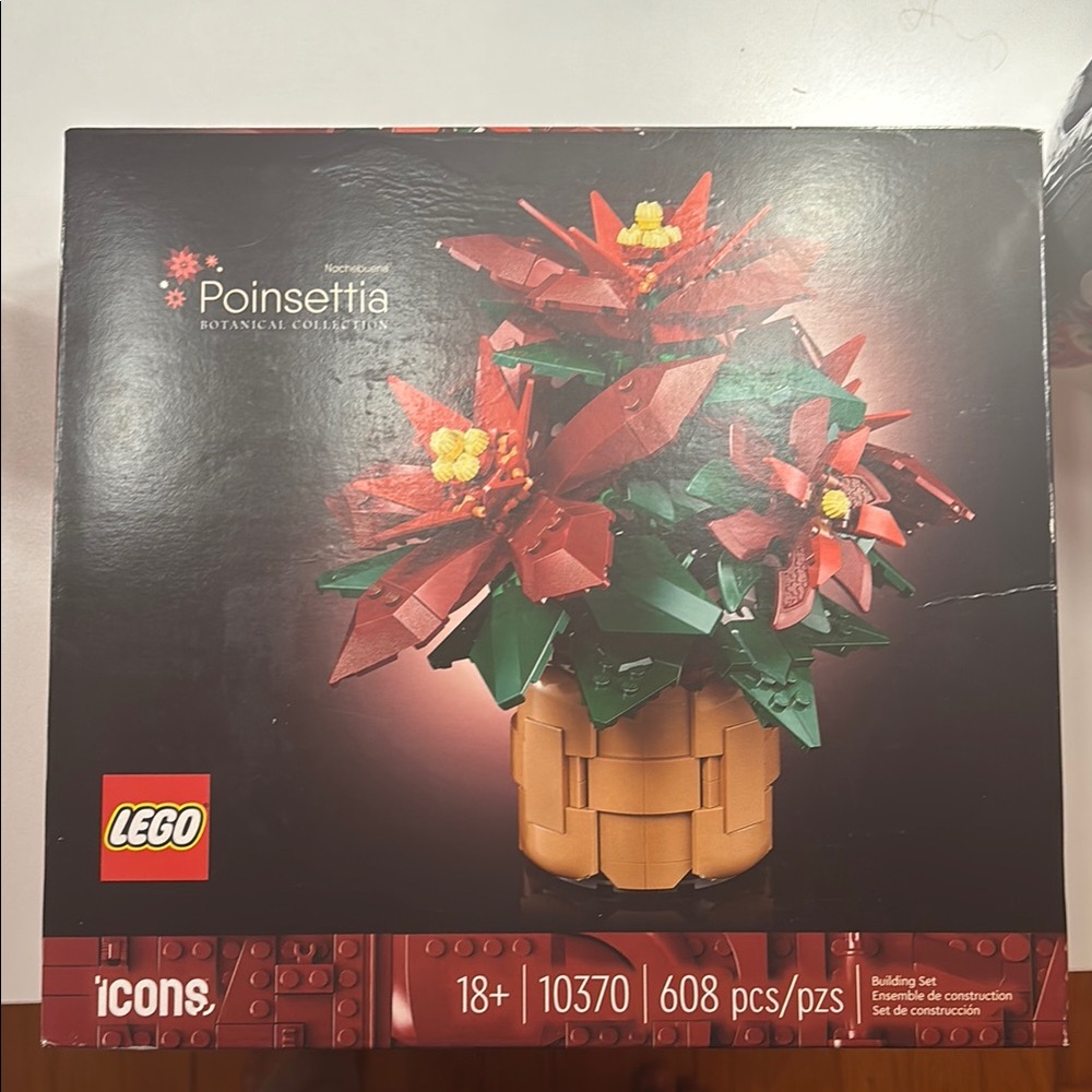 Lego Red and Green Faux Florals Accents